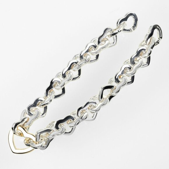 TIFFANY 18k Gold Heart Bracelet - Picture 5 of 7